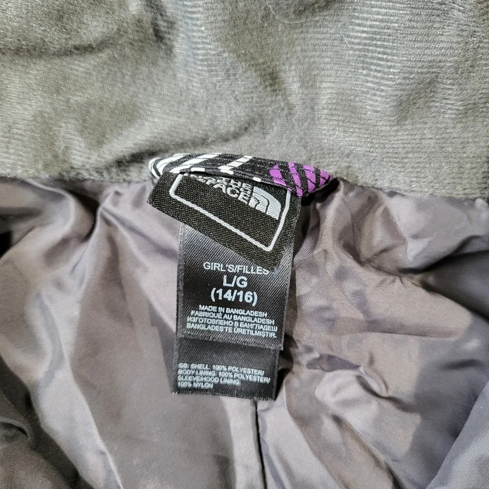 THE NORTH FACE Girls Zipline Multicolor Jacket Size Large